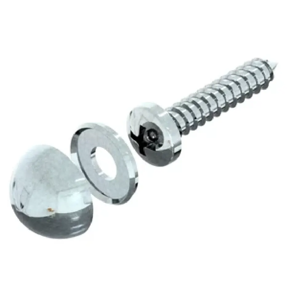 Licence plate fasteners